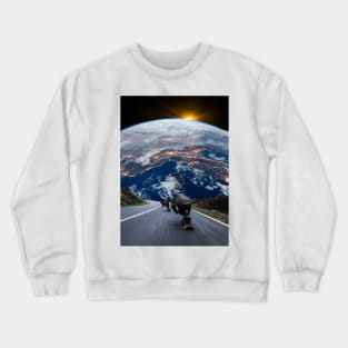 Fast World Crewneck Sweatshirt